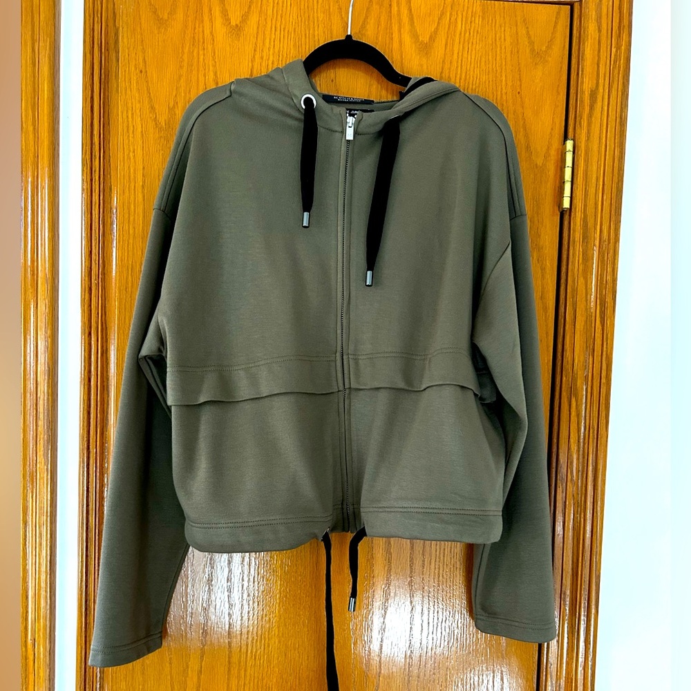 Scotch & Soda green hoodie
